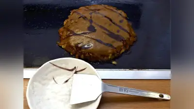 「お好み焼 千代」のカレー玉、トレラン用品社長が絶賛