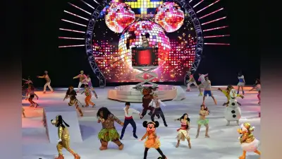 「ディズニー・オン・アイス」福岡公演開幕 ミッキーがDJで40周年祝う
