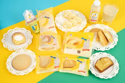 ファミリーマート、東京ばな奈コラボ5年目は過去最大規模 スイーツ7種を全国で発売