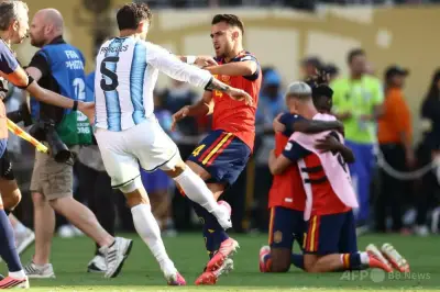 W杯決勝後の乱闘でアルゼンチンに処分、パレデスは代表戦10試合出場停止