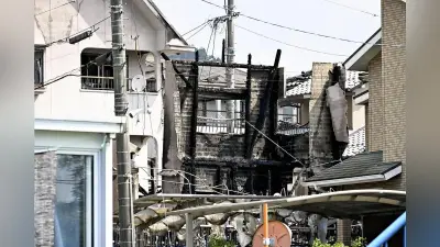 東広島市で住宅全焼、4人の遺体発見