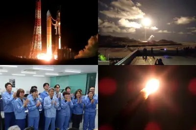 H3ロケット9号機、初の夜打ちに成功 みちびき7号機を軌道投入