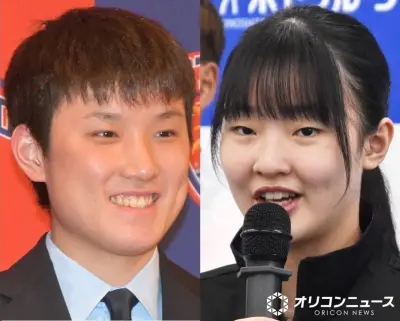 張本智和&美和、兄妹アベック優勝を報告「感謝しかありません」家族ショットも