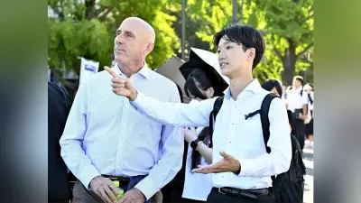 被爆3世の東大生、12年越しの誓い胸に海外参列者を通訳