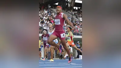 保土ヶ谷・塚本蘭天生が男子200V、前半カーブをトップで抜け「前しか向いていなかった」…20秒95