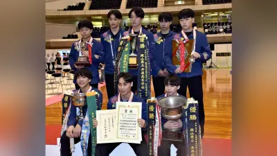 井原が新体操男子団体で連覇、波田地主将「最高に気持ちよかった」