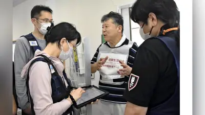 熊本の避難所で感染症対策チームが巡回、衛生環境を確認