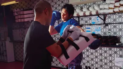 格闘技トレーニングは未来をつくる時間――父の死を機に始めたHIITと総合格闘技