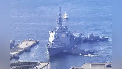 海自イージス艦「ちょうかい」佐世保へ帰還、トマホーク任務完遂を報告
