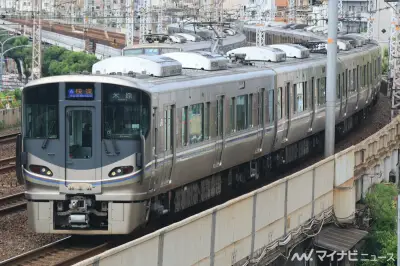 JR西日本「うれしート」10月3日から大幅拡大、琵琶湖線・JR京都線・JR神戸線・大和路線・大阪環状線で全時間帯に
