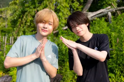 関西ジュニア嶋﨑斗亜&岡佑吏、高難度ジャグリングに挑戦「新しい一面を見てもらいたい」