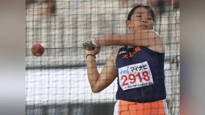 インターハイ陸上 空手黒帯からハンマー投げに転向し総体6位 大和広陵・大谷璃央選手が52メートル65を記録