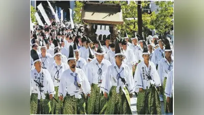 鹿島神宮御船祭、神輿守る住民ら代々継承 平井・小宮作が担ぐ