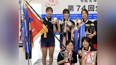 ローイング女子、熊本勢躍動 熊本学園大付V、寺田連覇