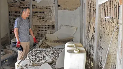 い草の産地・八代で工場倒壊、用水路破損…農家「しんどすぎる」