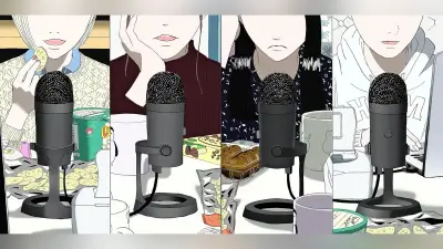 ポッドキャスト配信する女子大生4人描く異色漫画、菜緒都さんが刊行