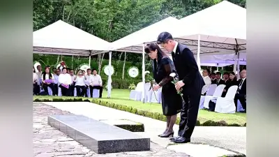 フィリピンで慰霊祭、日比両国の戦没者悼む マルコス大統領がメッセージ