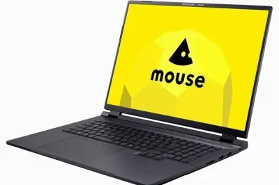18型大画面ノートPC「mouse K8」、Core i7とRTX 5050搭載で登場