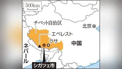チベット南部シガツェで土石流、多数死傷・不明 ネパールで発生