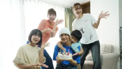 中島颯太、27歳の誕生日サプライズに感激「まさか皆さんにお祝い」『Tokyo middle 30』撮影現場