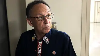 沖縄・玉城知事「以後、気を付ける」 決起大会の発言で陳謝