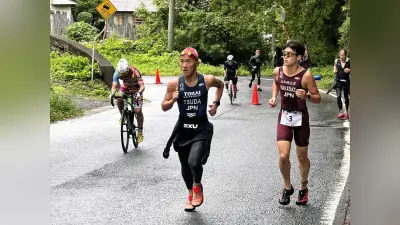 蔵王温泉で「おもてなし山形トライアスロン」全国から約200人参加