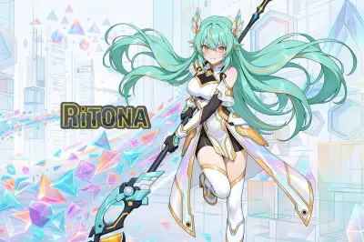 Palit、公式キャラ「虹野リトナ」を刷新しグローバル向け「RiTONA」に