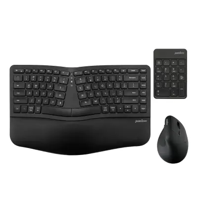 Perixx、エルゴノミクスデザイン採用のワイヤレスキーボードセット「PERIDUO-606IIA」発売