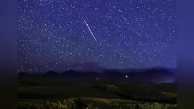 ペルセウス座流星群、真夏の夜空に歓声 十勝岳連峰で観測