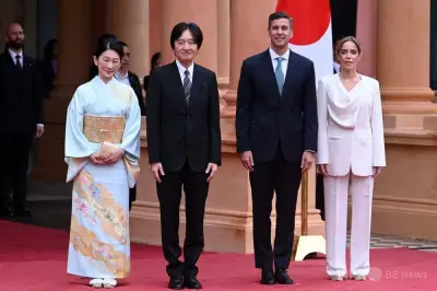 秋篠宮ご夫妻、パラグアイ大統領を表敬訪問 移住90周年で公式訪問