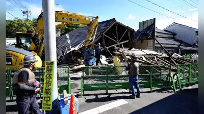 八代市で被災住宅の公費解体始まる 住民は「悔しすぎる」と涙