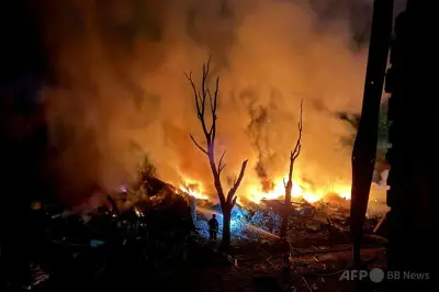 ロシアが北朝鮮製ミサイル使用、ウクライナで少なくとも10人死亡