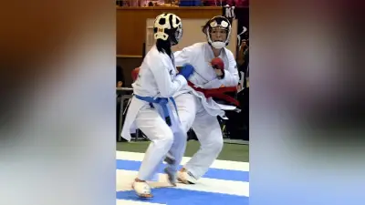 済美・西村まりあ、空手女子組手で決勝進出「一番いい状態で迎えられそう」
