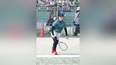 昨年は左膝けがでベスト32に終わった高田商・中田百香、今年の目標は「ベスト8」 ソフトテニス女子個人
