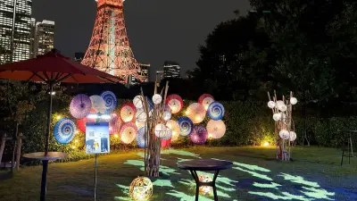 ザ・プリンスパークタワー東京「スズムシカフェ」開催、AR花火やレンタル浴衣でレトロな夏を満喫