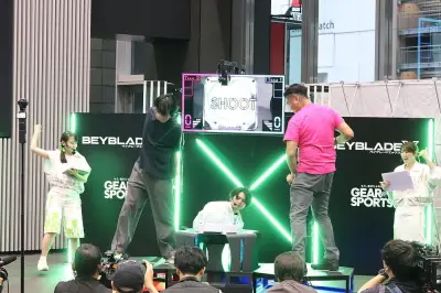 タカラトミー、社会人向け初の大型公式イベント「BEYBLADE X企業対抗戦」を開催