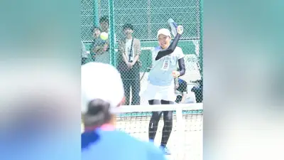 テニス吉野選手、結果で恩返しへ　インターハイで前向く主将