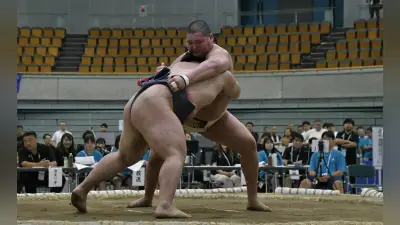 鳥取城北のサンチルガリデ、インターハイ相撲の決勝で取り直しを制して初優勝、高校横綱に「団体も連覇したい」