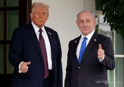トランプ氏、ネタニヤフ氏との関係「非常に良好」と主張 ガザ和平案拒絶受け