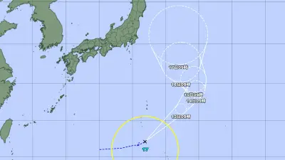 台風17号発生、4～5日後に日本列島へ影響の恐れ　進路は不確定