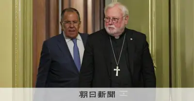 バチカン外相級が侵攻後初訪ロ、ラブロフ氏と会談し停戦仲介を協議