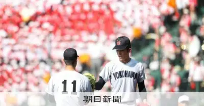 横浜・織田翔希、智弁和歌山戦で3ラン被弾し三回途中降板