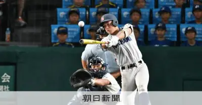 横浜、終盤の集中打で快勝　日南学園は一時同点も4併殺が響く