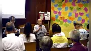 ５歳で空襲経験の８６歳、鈴鹿市で講演「トラウマだった」