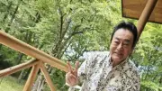 高橋英樹、長野の別荘で青空ブランチ披露 妻・美恵子さんと2ショット