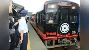 「VIVANT」ラッピング列車の明知鉄道、有人3駅でオリジナル入場券販売