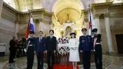 パラグアイ訪問の秋篠宮ご夫妻、在留邦人やJICA隊員と懇談