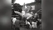 戦時中中止の青森ねぶた、1944年に一度だけ実施　桃太郎がルーズベルト氏殴る人形も