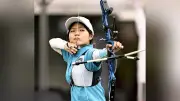 アーチェリー女子、仙台二華の関口結唯が逆転Ｖ…父・裕樹監督と二人三脚