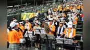有明、吹奏楽部4人に市民楽団助っ人で甲子園応援